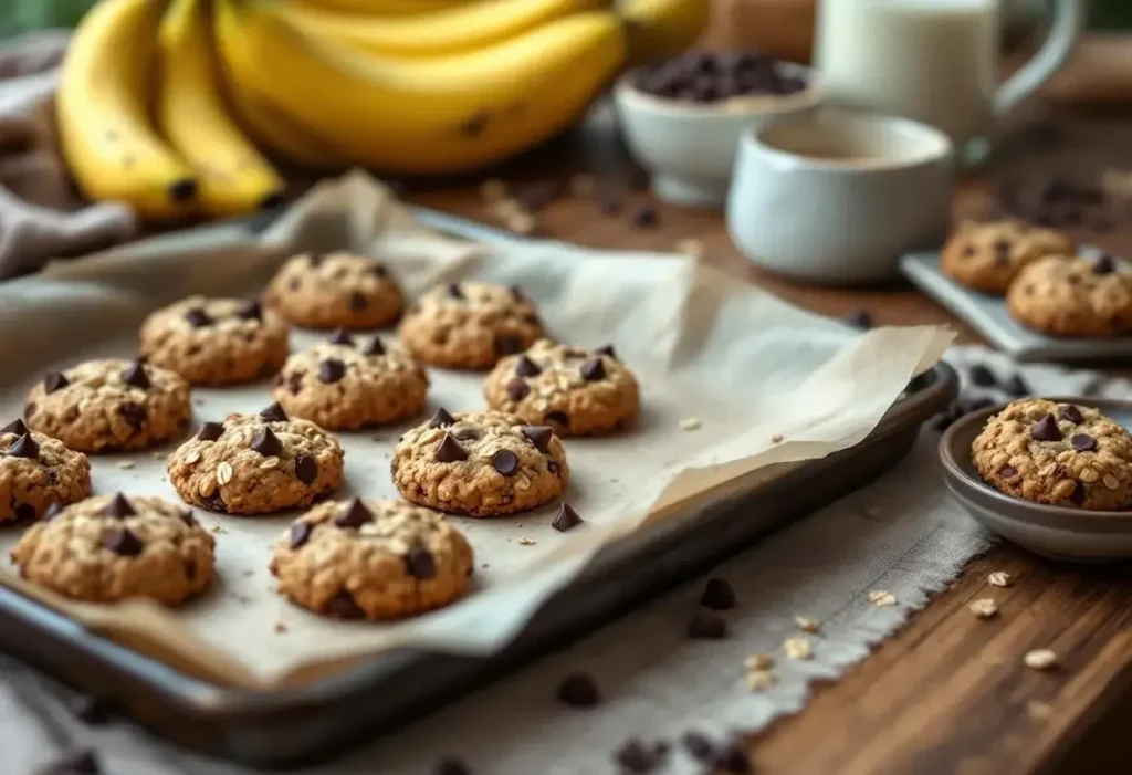 Cookies aux flocons d’avoine : la recette ultra simple sans beurre ni sucre, avec seulement 3 ingrédients gourmands