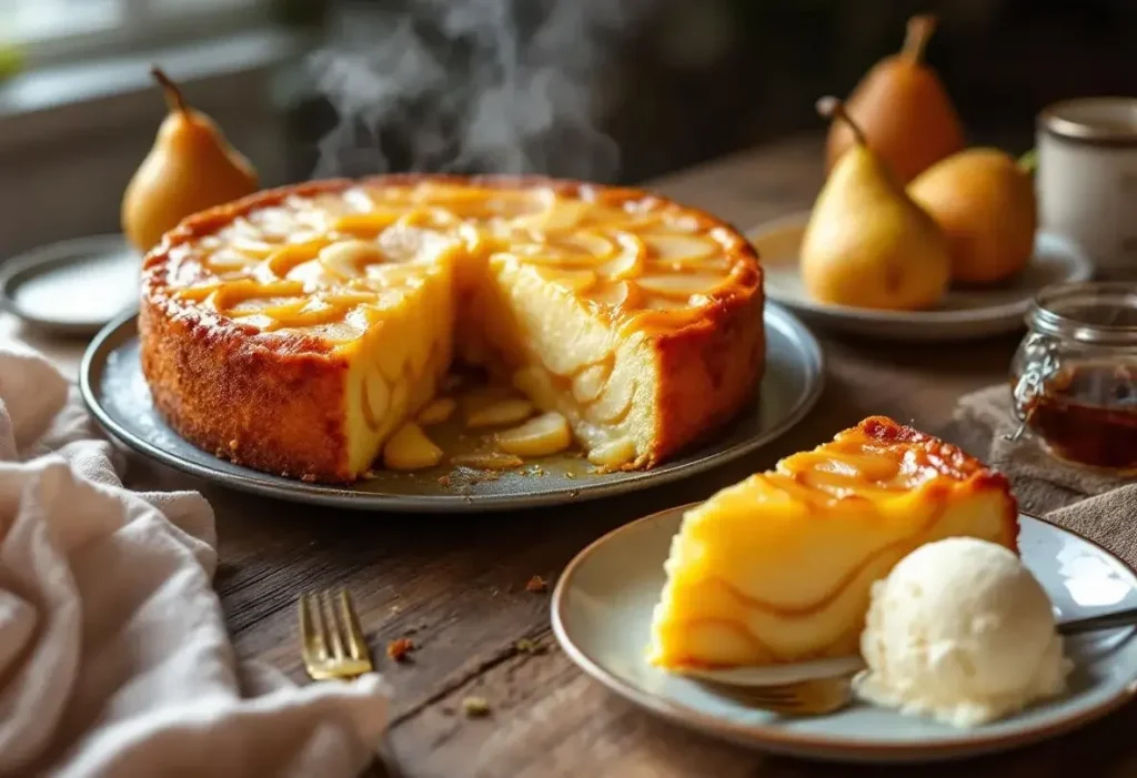 Fondant aux poires, cœur coulant et croûte dorée : le dessert raffiné tout en douceur