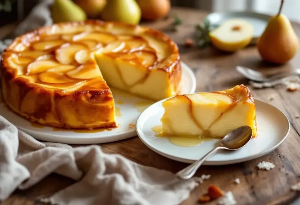 Fondant aux poires, cœur coulant et croûte dorée : un dessert élégant tout en douceur