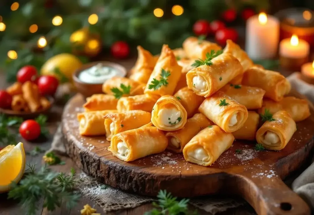 « J’ai trouvé LA recette d’apéro idéale pour les fêtes » : mes roulés ultra croustillants à la pâte filo font un carton (prêts en 15 min)