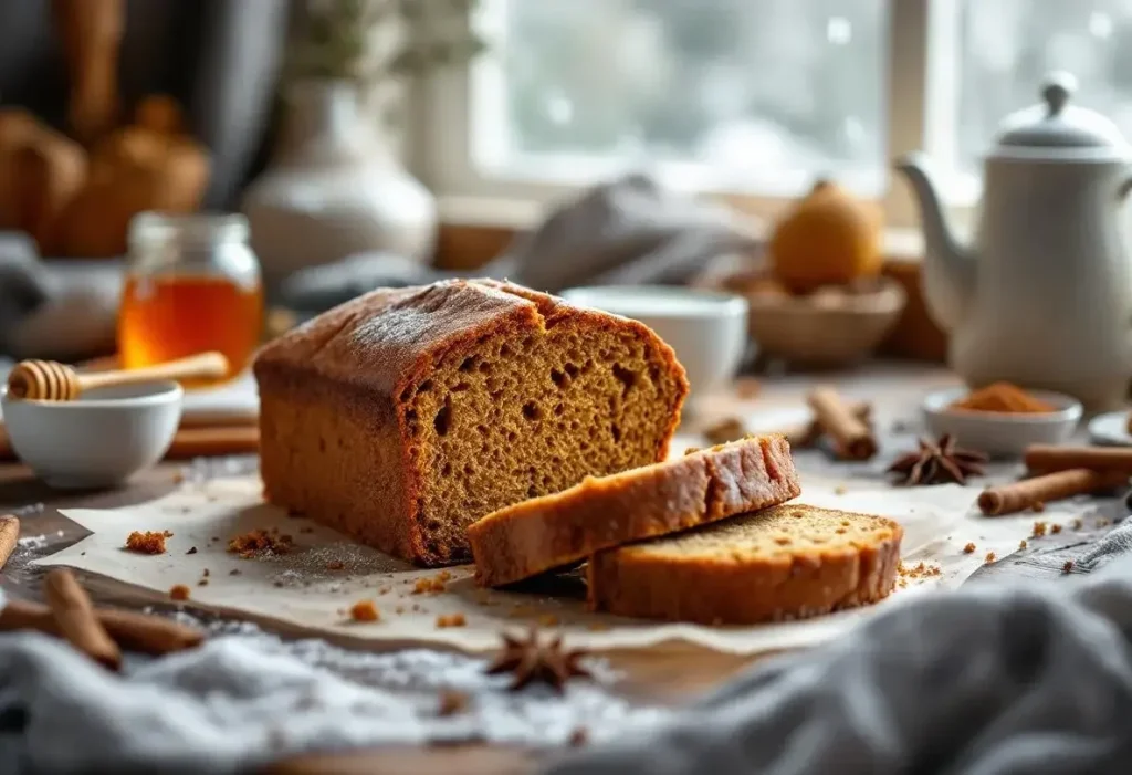 « Les parfums de l’hiver maison » : le pain d’épices ultra moelleux (sans robot, sans beurre) à préparer en un clin d’œil pour des goûters encore plus doux, chauds et réconfortants