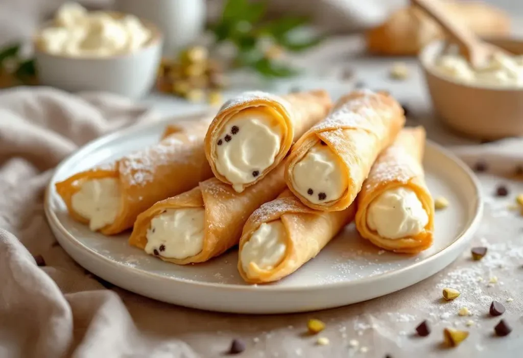 Ce cannoli feuilleté à la vanille cartonne (et il est ultra facile)