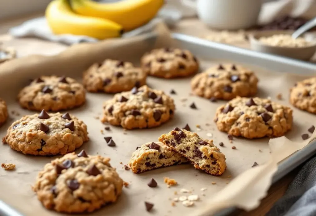 Cookies aux flocons d’avoine : recette sans beurre ni sucre, seulement 3 ingrédients