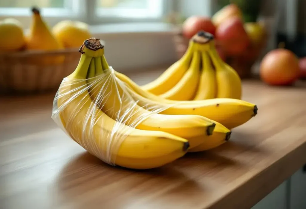 « Elles ne noircissent plus » : mon astuce très simple pour garder vos bananes bien jaunes et fraîches plus longtemps