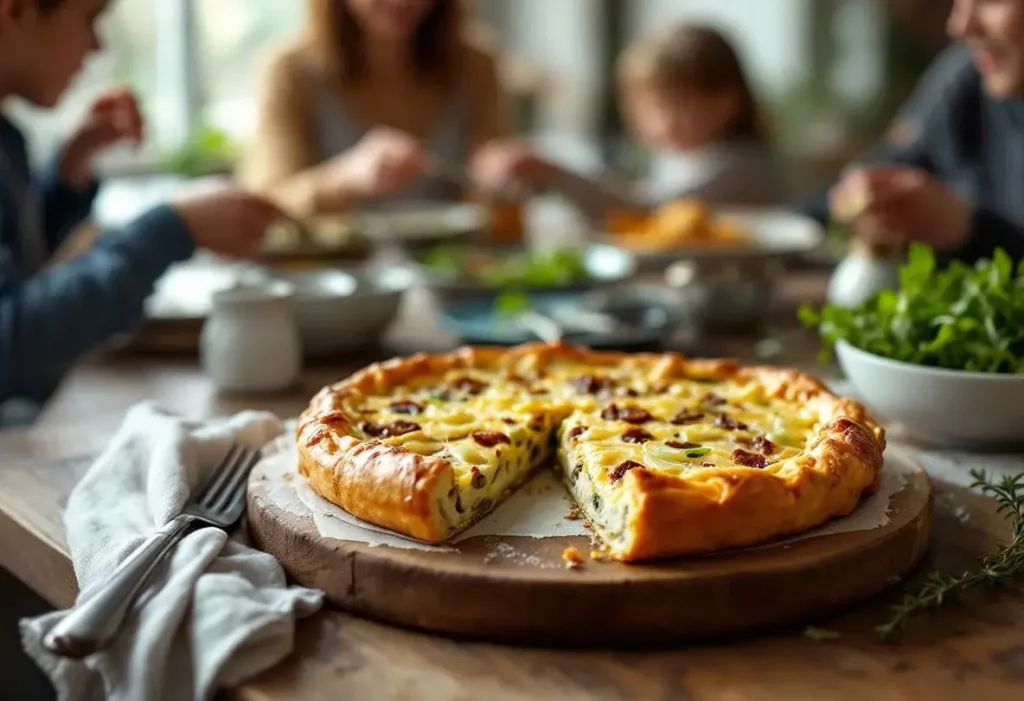 “Même les enfants ont adoré” : cette tarte rustique aux poireaux et au comté va régaler toute la famille !