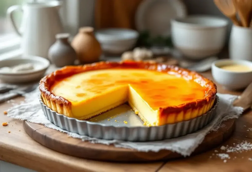 Plus rapide qu’un flan et aussi bon qu’en boulangerie : ma tarte fondante express, ultra moelleuse