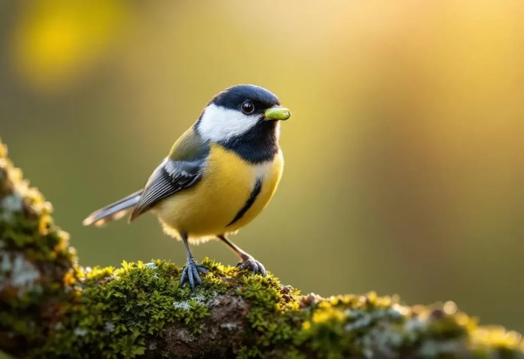 Quelle est la journée type d'une mésange ? Quelles sont ses activités ?