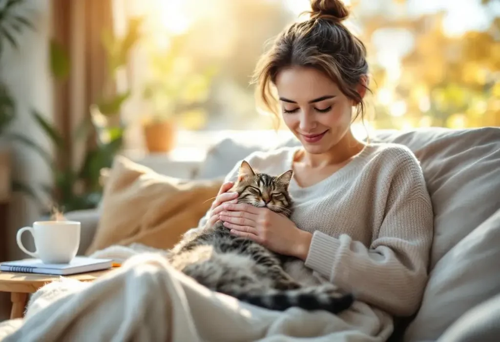 10 raisons qui font que votre chat peut améliorer votre santé mentale !