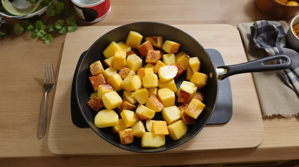 Ajoutez-le aux pommes de terre pendant la cuisson : elles seront encore plus savoureuses, subtilement parfumées et ultra fondantes