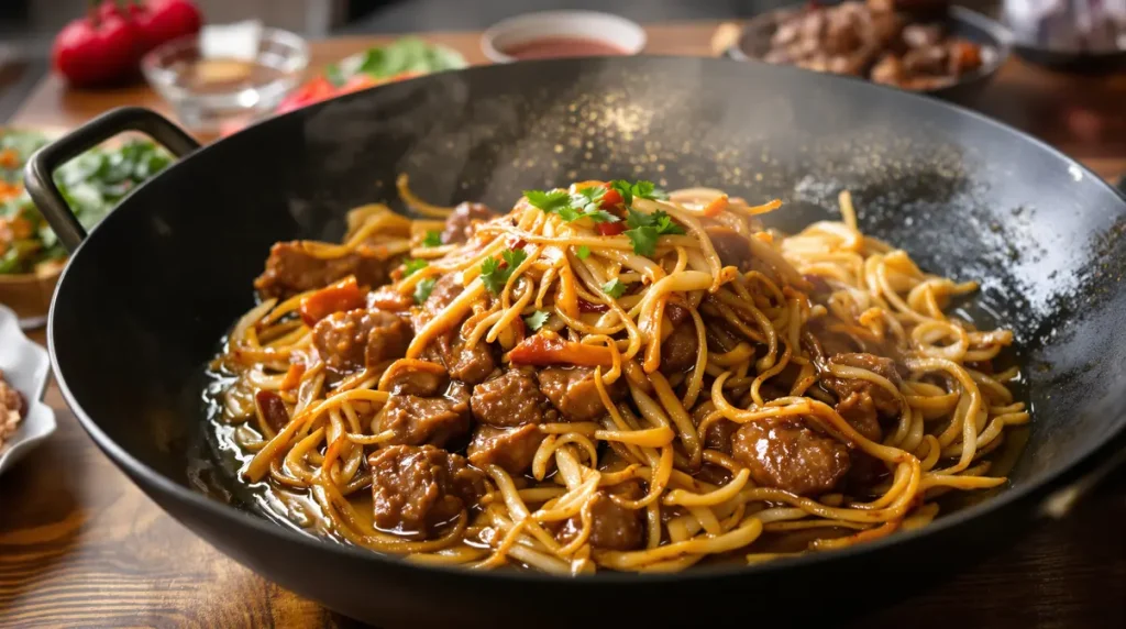 Petits morceaux ultra tendres, parfum sucré-salé : le bœuf aux oignons express qui transporte la table du Nouvel An chinois