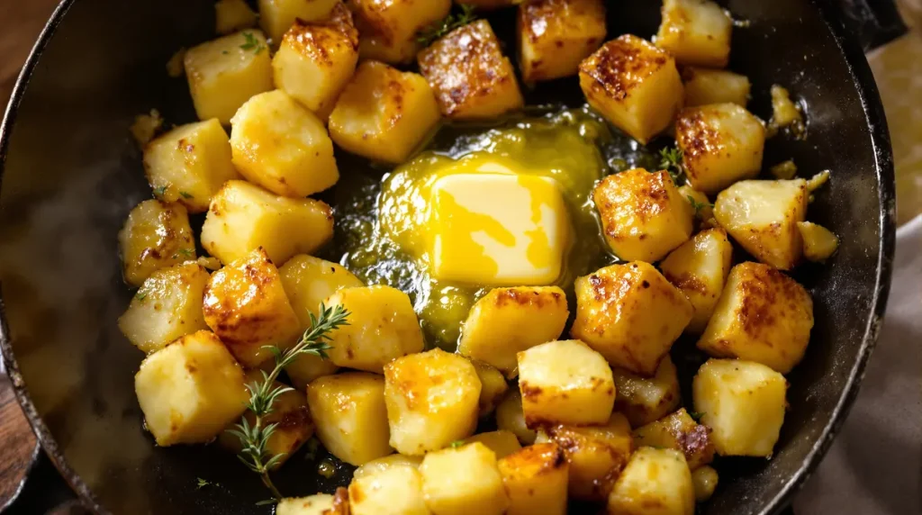 Ajoutez-le aux pommes de terre pendant la cuisson : elles deviennent encore plus savoureuses, magnifiquement parfumées et ultra fondantes