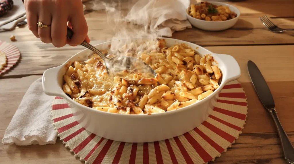 Gratin de pâtes au four : la recette familiale réconfortante que je refais depuis mars sans m'en lasser