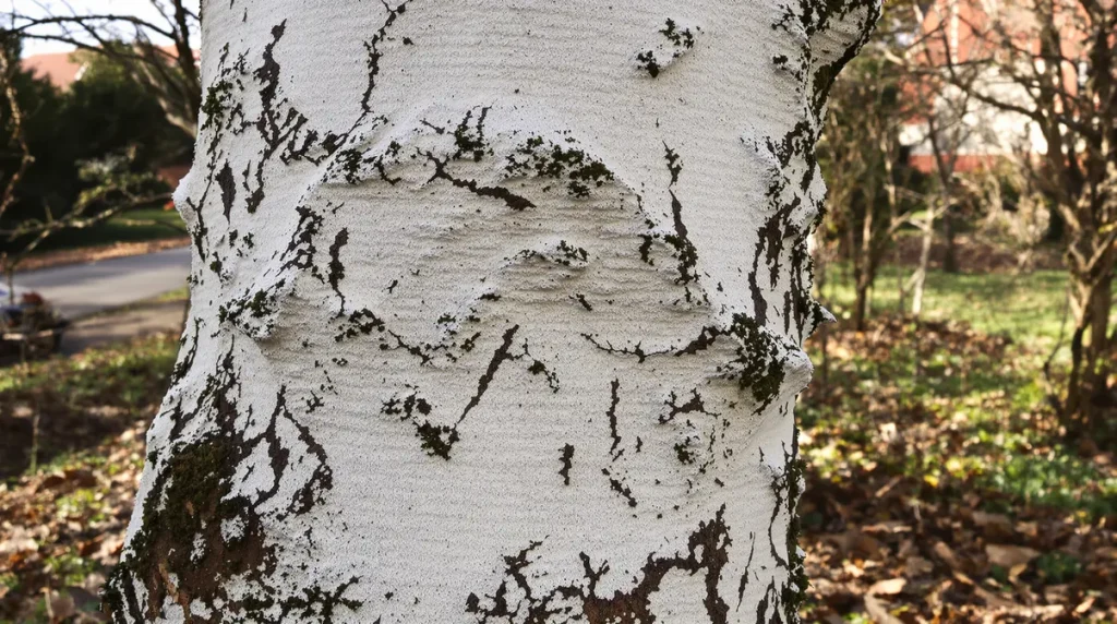 Ils blanchissent leurs fruitiers en ce moment, et ce n’est pas pour faire joli