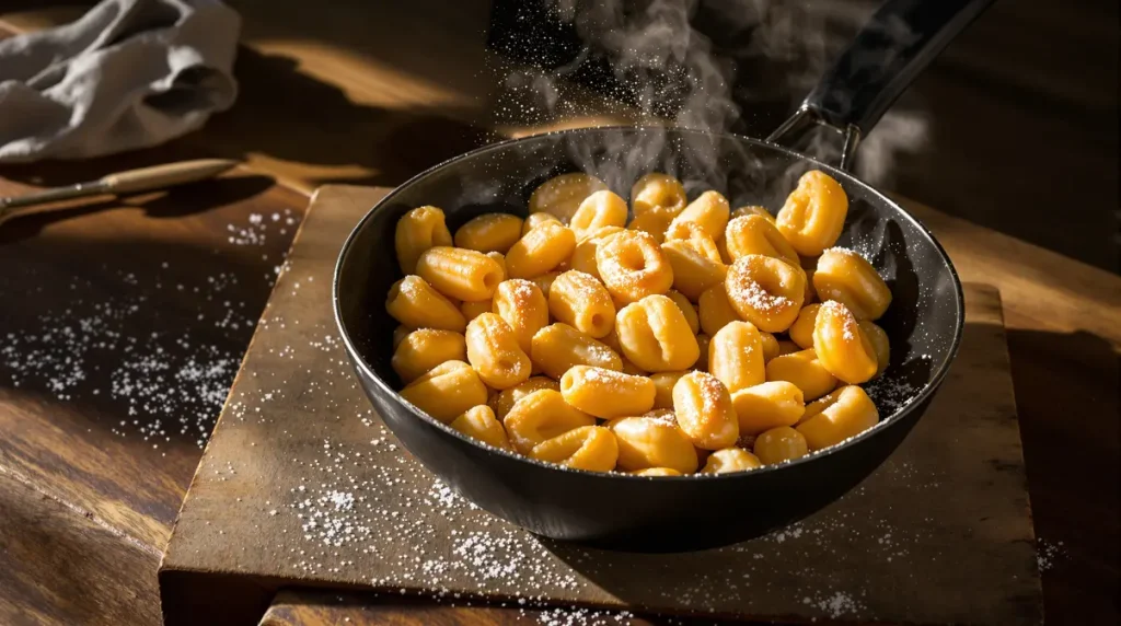 J’ai transformé un paquet de gnocchis industriels en churros croustillants : c'était le goûter à la cannelle le plus rapide de ma vie !