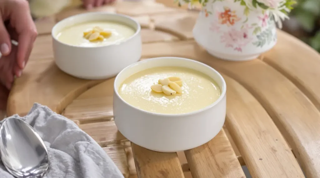 Plus léger qu'un flan antillais, ce dessert au doux goût de coco se prépare en un rien de temps