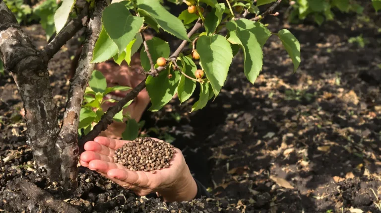 Un seul apport de cet engrais naturel méconnu suffit à métamorphoser la récolte de vos fruitiers cet été