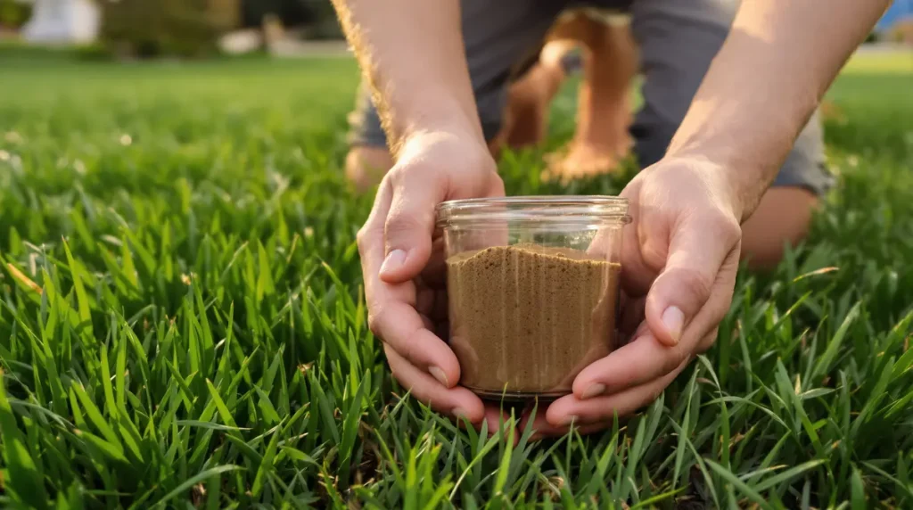 Votre pelouse va redevenir plus dense et plus verte en ajoutant dès maintenant un seul ingrédient 100% naturel (sans produits chimiques)